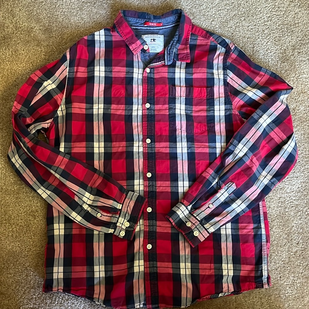 Men’s Large button down